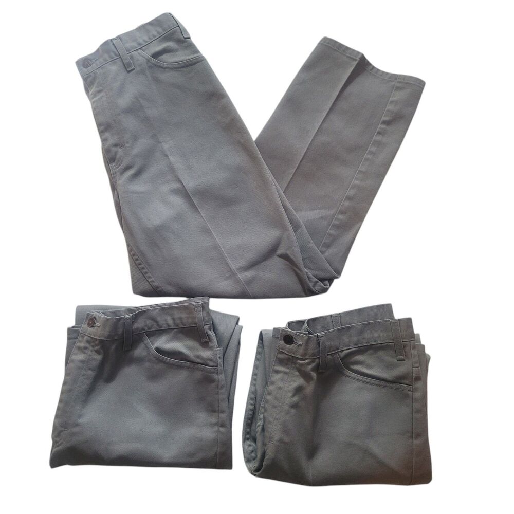 Big Mac Authentic Workwear‎ Vintage Pants Men's Size 36 X 29 Gray Casual 3 Pairs
